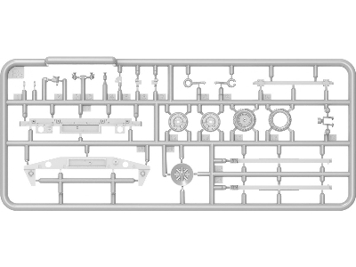 Us Army K-51 Radio Truck With K-52 Trailer. Interior Kit - image 38