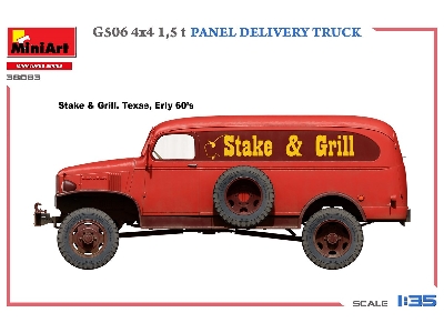 G506 4х4 1,5 T Panel Delivery Truck - image 3