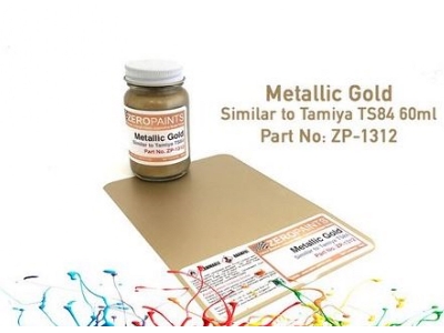 1312 Metalic Gold Paint - Similar To Ts84 - image 1