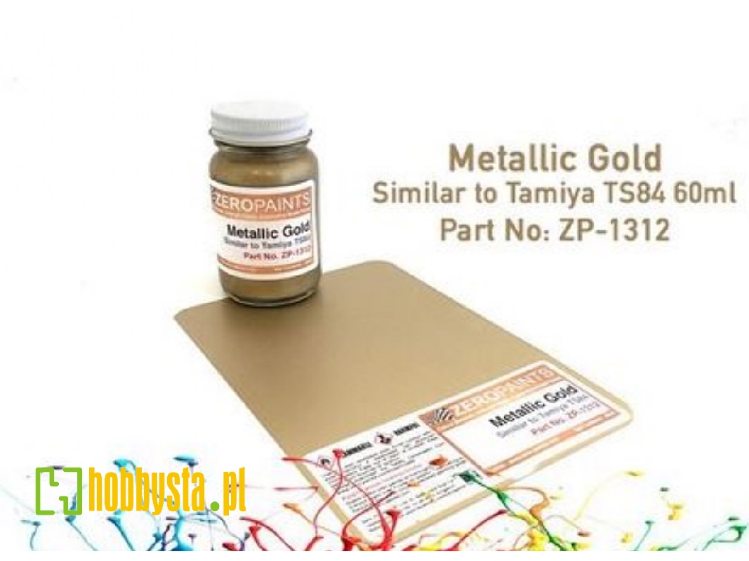 1312 Metalic Gold Paint - Similar To Ts84 - image 1