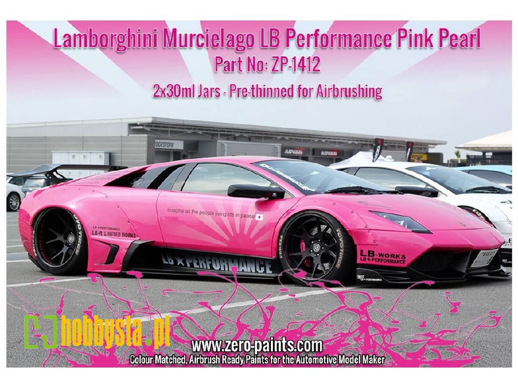 1412 Lamborghini Murcielago Lb Performance Pink Pearl - image 1