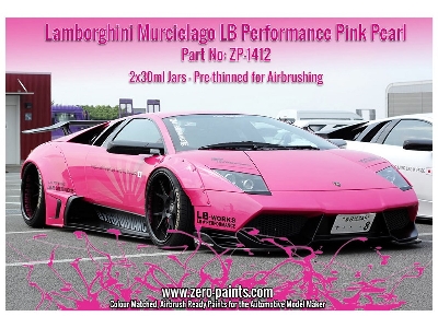 1412 Lamborghini Murcielago Lb Performance Pink Pearl - image 2