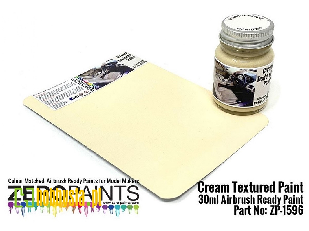 1596 Cream Textured Paint - image 1