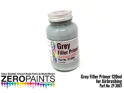 3001 - Grey Filler Primer For Airbrushing - image 1