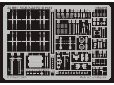 Sd. Kfz.234/2 (8 rad) 1/72 - Hasegawa - image 1