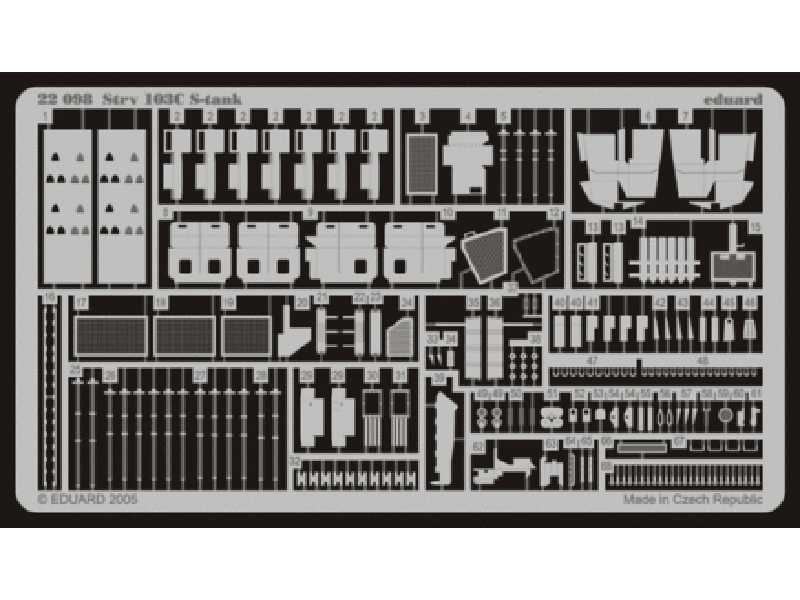 Strv.103C S-Tank 1/72 - Trumpeter - image 1