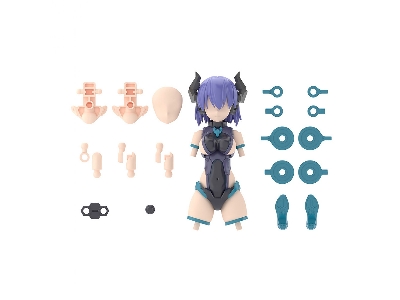 Option Parts Set 7 (Evil Costume) (Col. A) - image 2