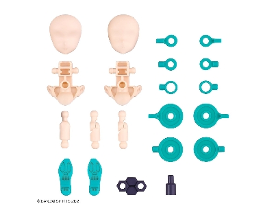 Option Parts Set 7 (Evil Costume) (Col. A) - image 3