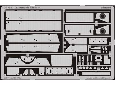 Zimmerit Elefant 1/72 - Trumpeter - image 1