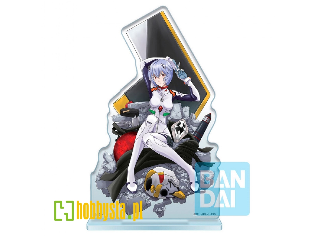 Ichibansho Evangelion Acrylic Stand - Rei Ayanami (Operation Started!) - image 1