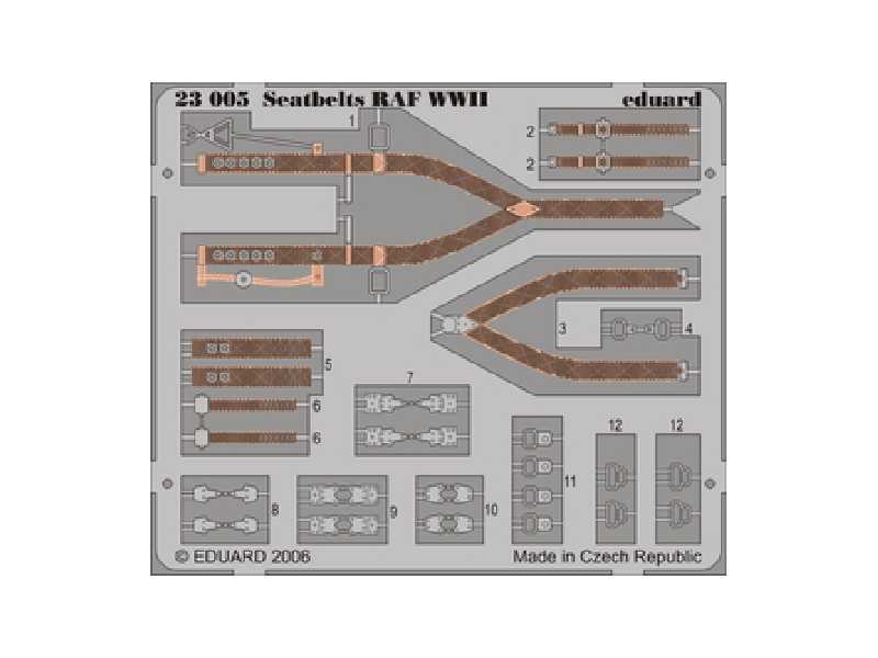 Seatbelts RAF WWII 1/24 - image 1