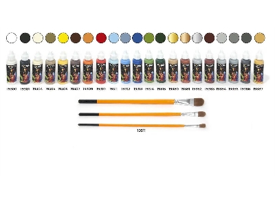 90548 Complete Paint Pack With Brushes - image 1