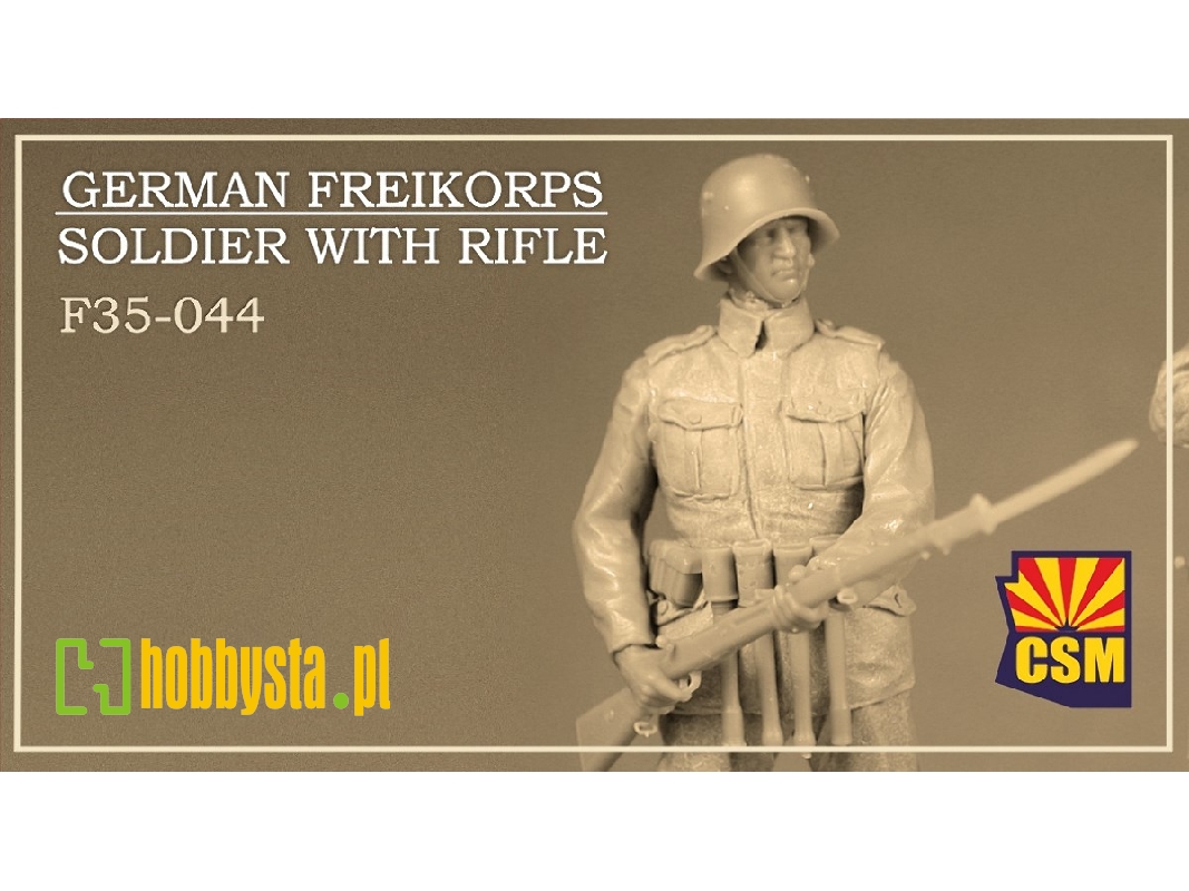 German Freikorps Soldier With Rifle - image 1