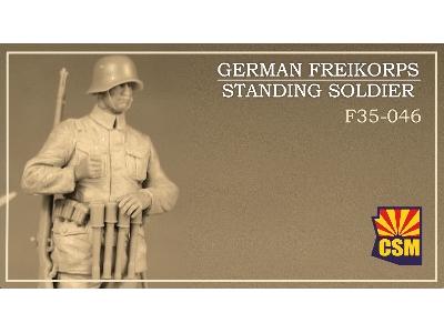 German Freikorps Standing Soldier - image 1