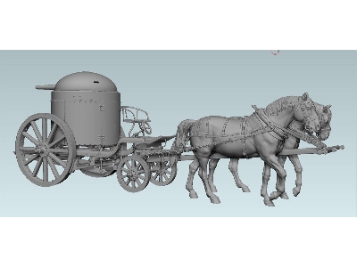 A Pair Of Horses For Fahrpanzer - image 2