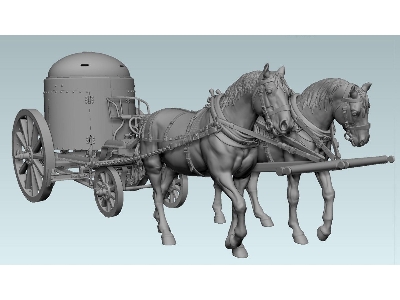 A Pair Of Horses For Fahrpanzer - image 3