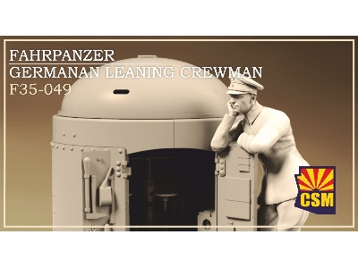 Fahrpanzer German Leaning Crewman - image 1