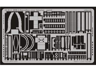 SBD-5 rear interior S. A. 1/32 - Trumpeter - image 3