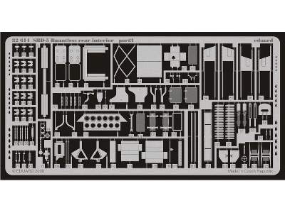 SBD-5 rear interior S. A. 1/32 - Trumpeter - image 4