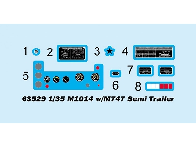 M1014 W/m747 Semi Trailer - image 3