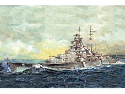 Top Grade German Bismarck Battleship - image 1