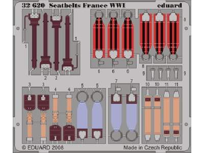 Seatbelts France WWI 1/32 - image 1