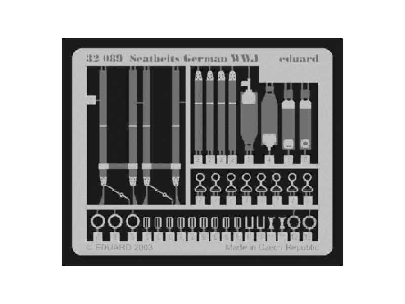 Seatbelts German WWI 1/32 - image 1