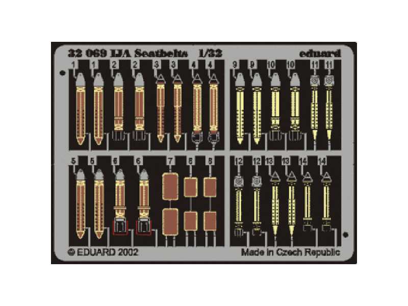 Seatbelts IJA 1/32 - image 1
