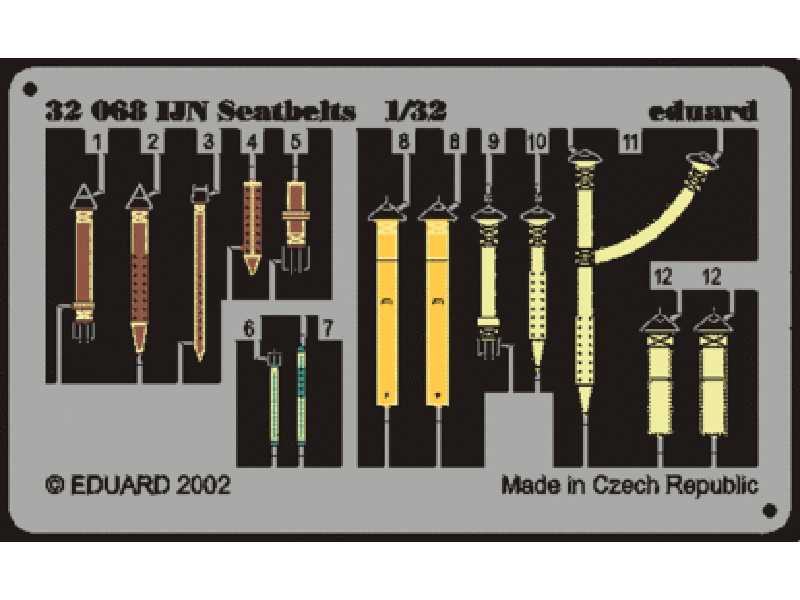 Seatbelts IJN 1/32 - image 1