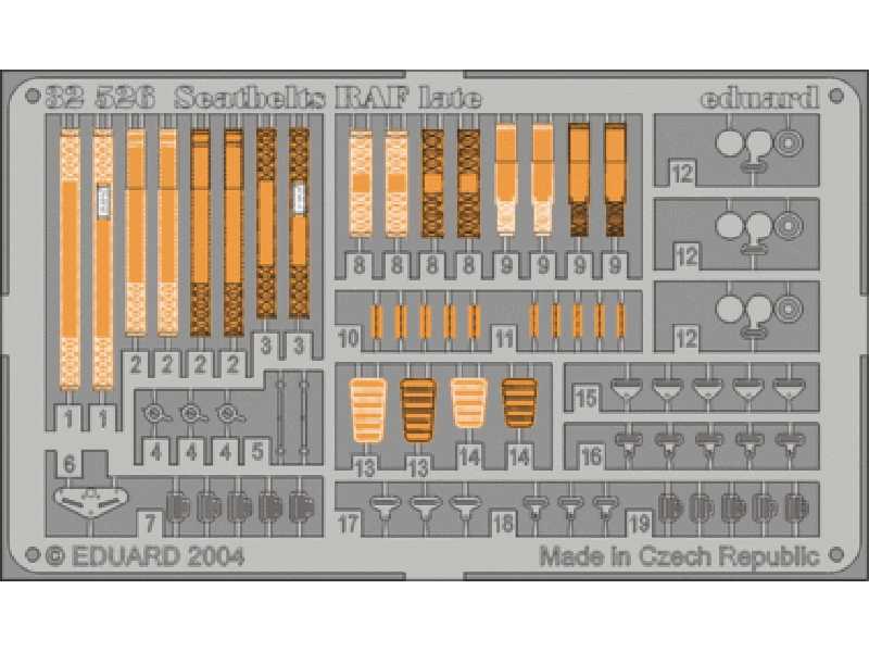 Seatbelts RAF late 1/32 - image 1