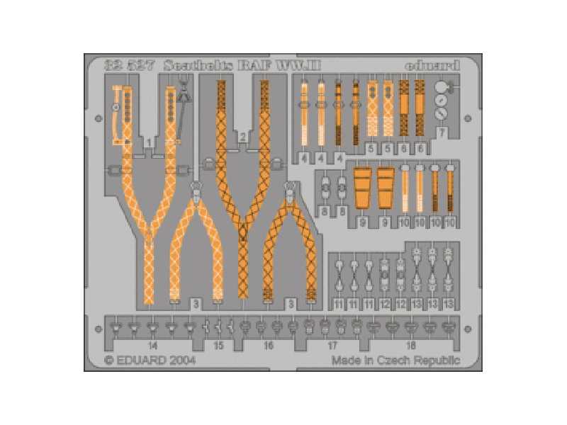 Seatbelts RAF WWII 1/32 - image 1