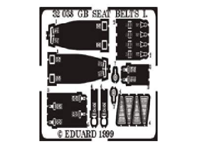 Seatbelts RAF WWII type 1 1/32 - image 1