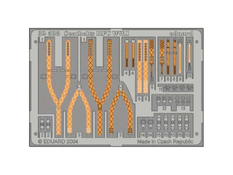 Seatbelts RFC WWI 1/32 - image 1