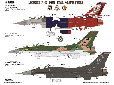 General Dynamics F-16 C - Texas Ang (The Lone Star Gunfighters) - image 2