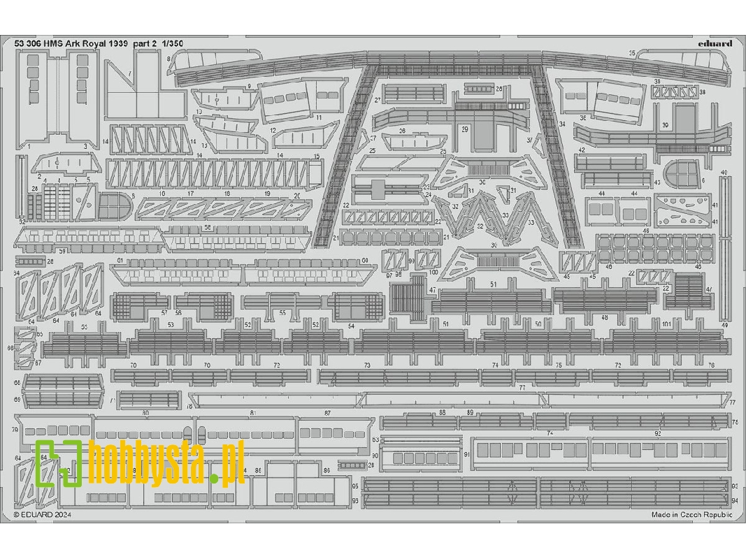 HMS Ark Royal 1939 part 2 1/350 - I LOVE KIT - image 1