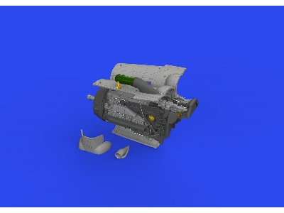 Bf 109G-6 engine PRINT 1/72 - EDUARD - image 1