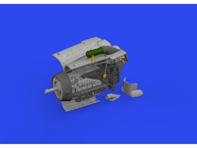 Bf 109G-6 engine PRINT 1/72 - EDUARD - image 2