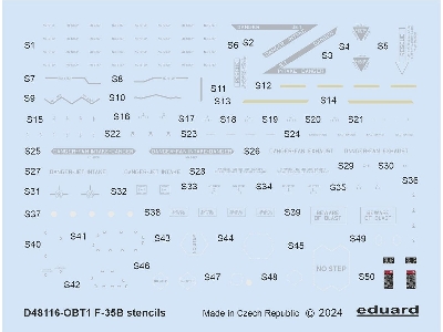 F-35B stencils 1/48 - image 1