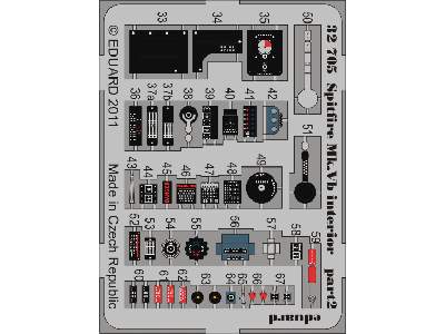 Spitfire Mk. Vb interior S. A. 1/32 - Hobby Boss - image 3