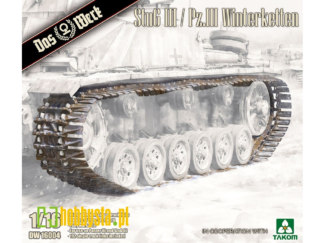 Stug Iii / Pz.Iii Winterketten Workable Track - image 1