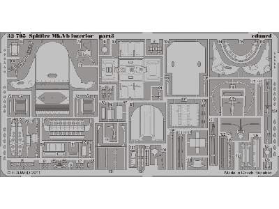 Spitfire Mk. Vb interior S. A. 1/32 - Hobby Boss - image 4