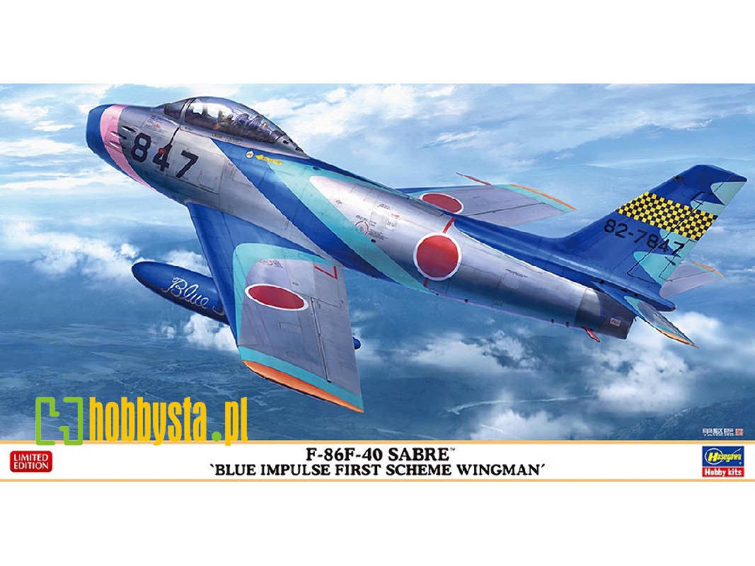 North American F-86f-40 Sabre - Blue Impulse First Scheme Wingman - image 1