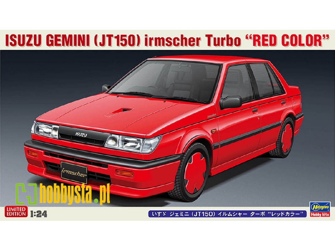 Isuzu Gemini (Jt150) Irmscher Turbo Red Color - image 1