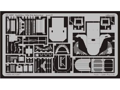 Spitfire Mk.  Vb interior S. A. 1/32 - Hasegawa - image 3