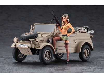 52273 Pkw.K1 Kübelwagen Type 82 (Balloon Tire) W/Blonde Girl's Figure - image 2