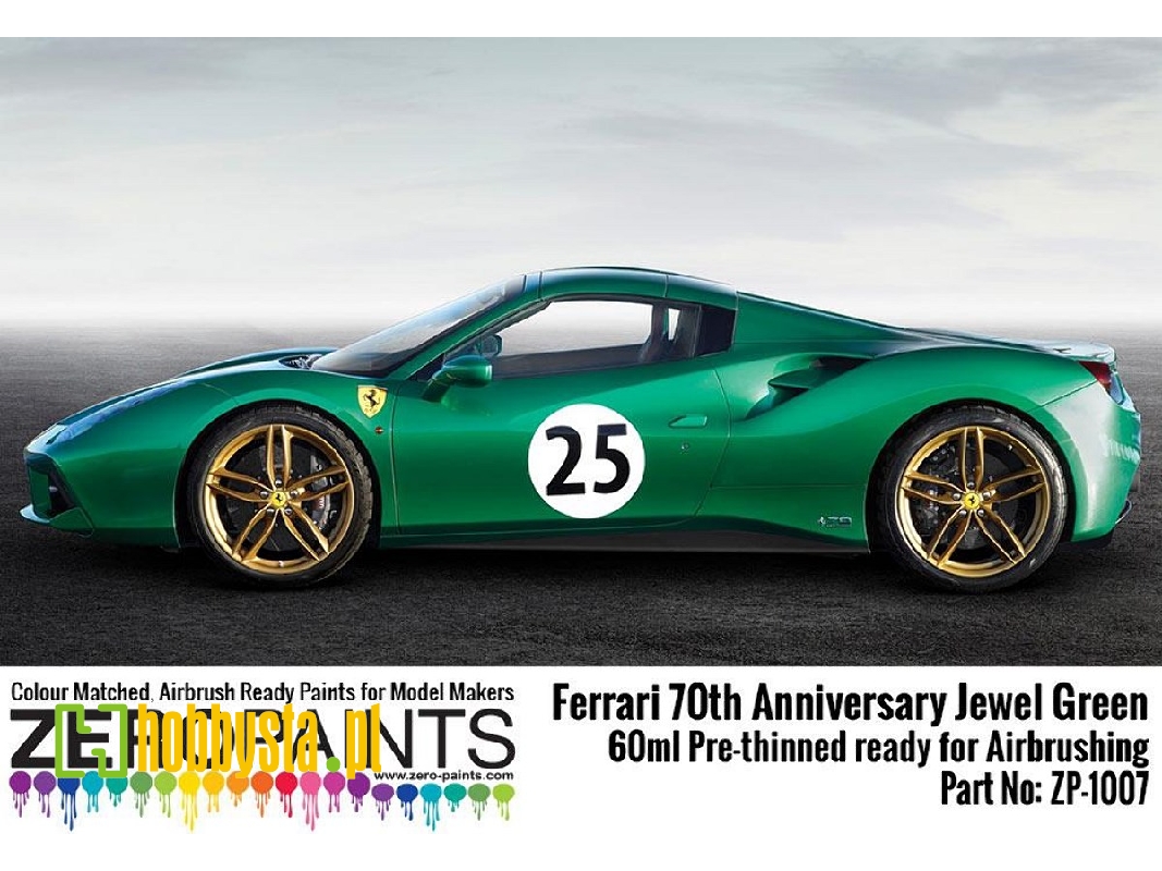 1007 Jewel Green - Ferrari 70th Anniversary Matt - image 1