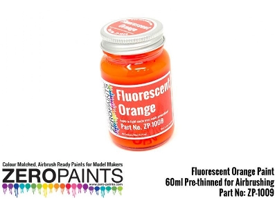 1009 Fluorescent Orange Paint - image 1