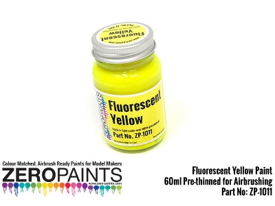 1011 Fluorescent Yellow Paint - image 1