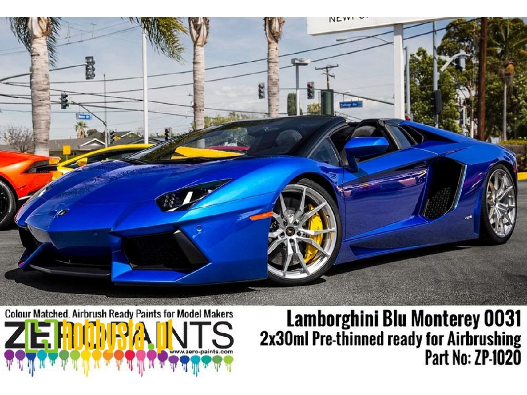 1020 Lamborghini Blu Monterey Set - image 1