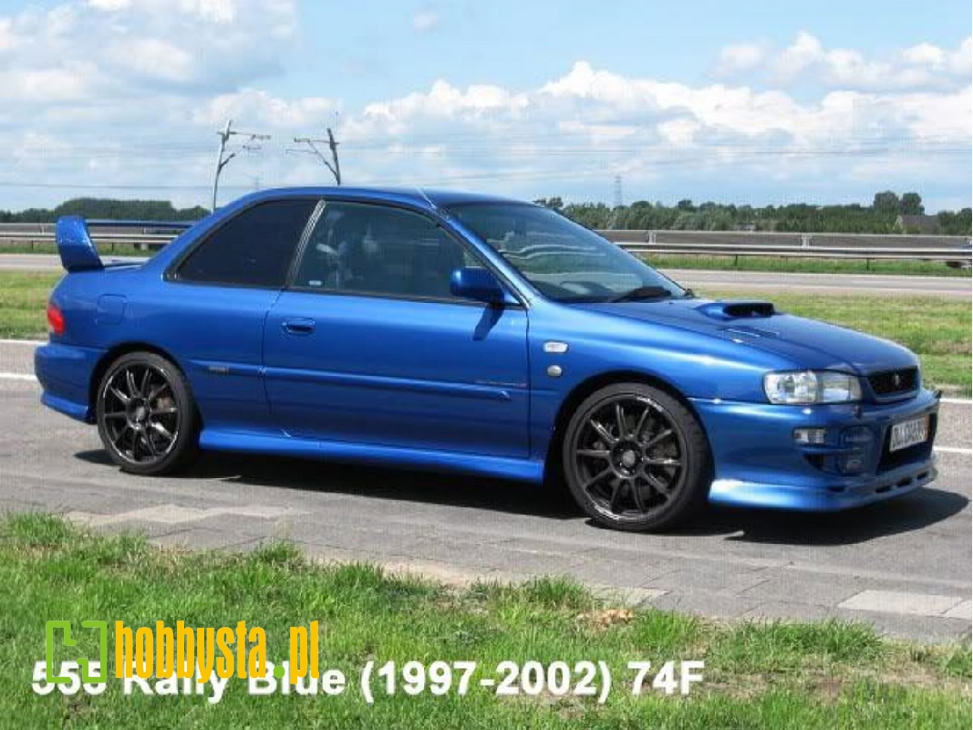 1041 Subaru 555 Rally Blue (1997-2002) 74f Matt - image 1